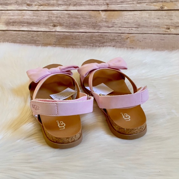 UGG K Fonda Pink Sandals - Picture 5 of 7